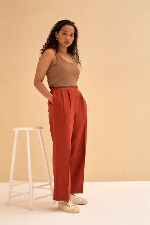 Classic Straight-Leg Trousers